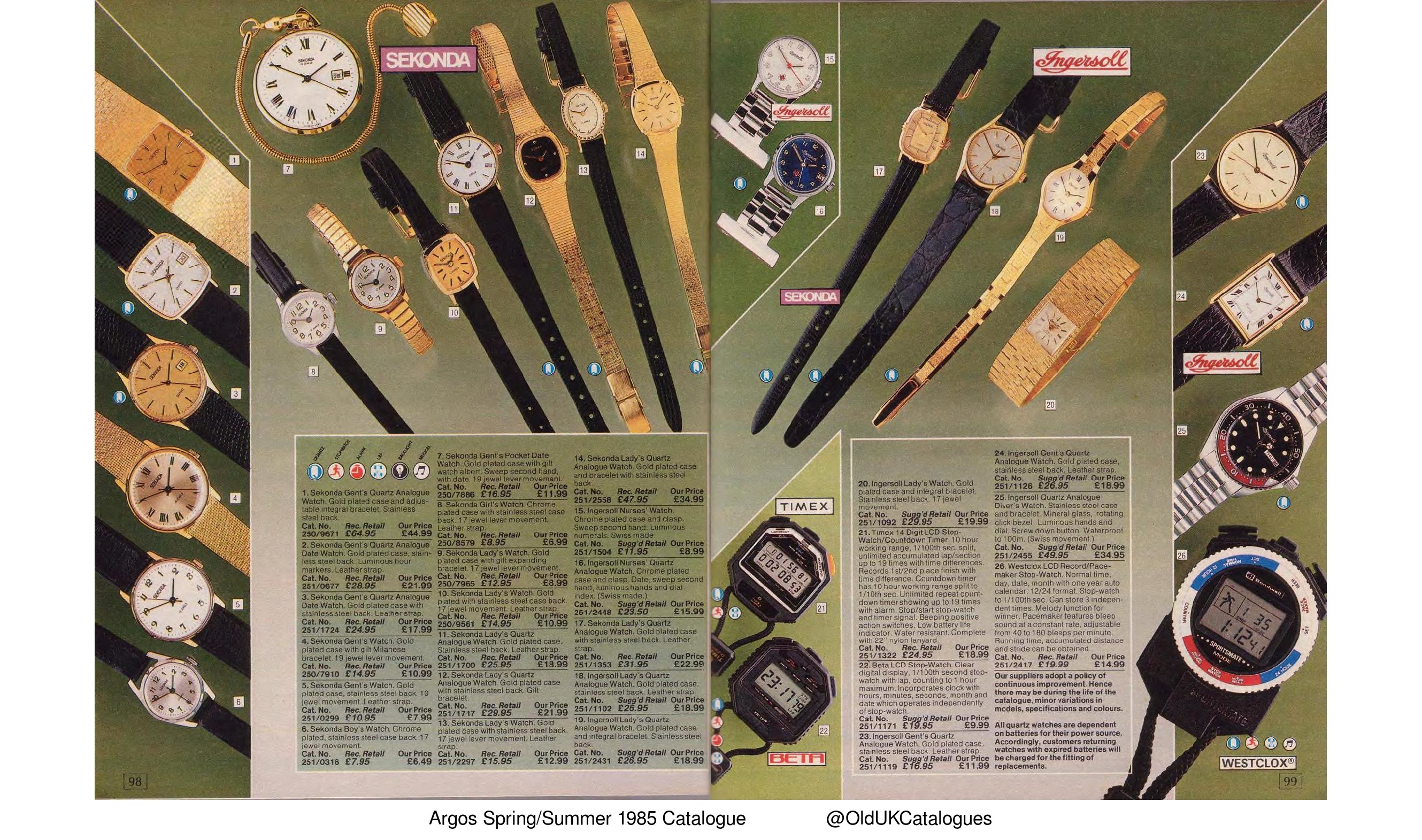 vintage Argos catalogue
